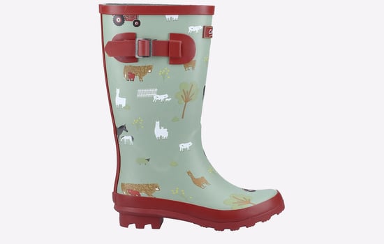 Cotswold Farmyard MEMORY FOAM Wellington Junior - Image 1