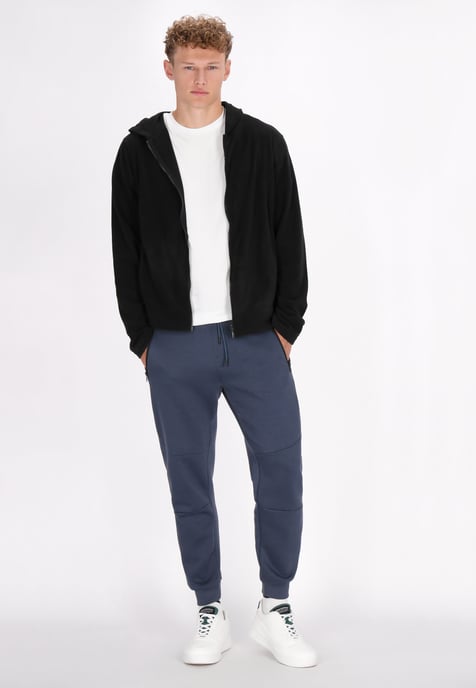 Mo Fleecejacke Herren schwarz - Image 2