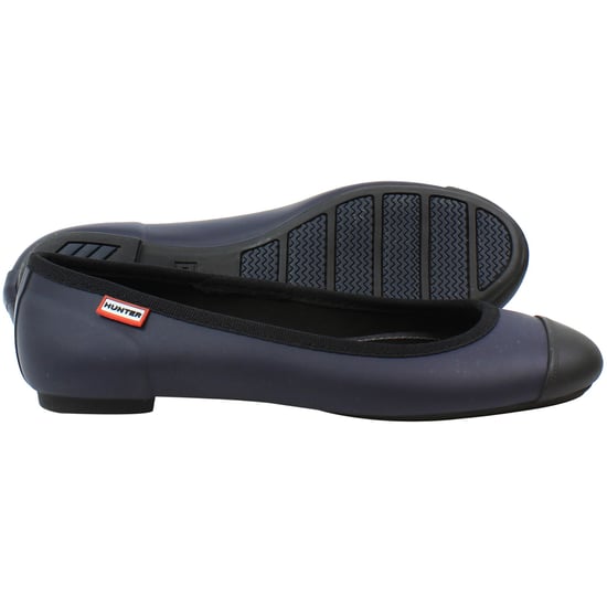 Hunter Original Ballet Damen Marineblaue Schuhe - Image 1