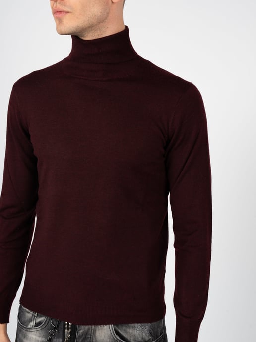 Xagon Man Pullover Turtleneck Herren rot - Image 5