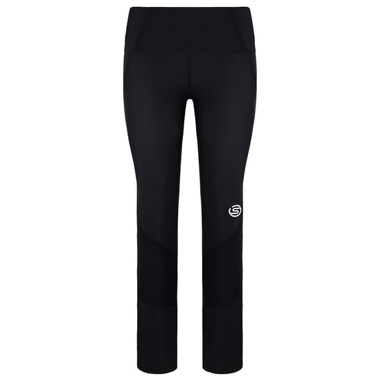 Skins Series-3 Stretch Black Women Long Tights Skyscraper Leggings ST40301089001
