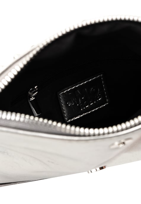 Mymo Handtasche Damen Silber - Image 4