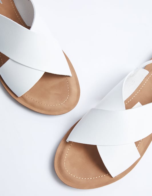 Crossover Strap Sandals