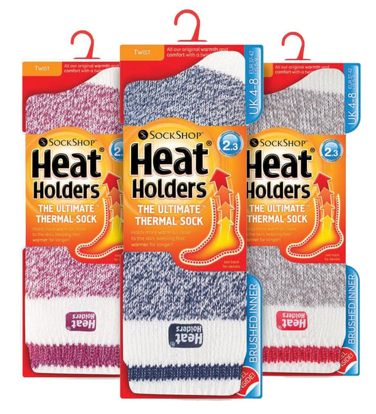 HEAT HOLDERS - 3er Pack Multipack Damen Isolierte Thermosocken für den Winter - Barcelona - Image 2