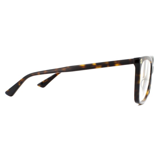 Gucci Cat Eye Dark Havana Womens  Glasses Frames