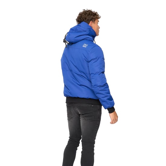 Crosshatch - "Milwaka" Bomberjacke für Herren (Blau) - Image 2