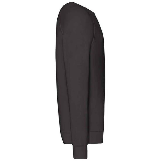Fruit of the Loom - Sweatshirt für Herren/Damen Unisex Raglanärmel (Schwarz) - Image 3