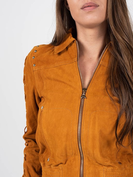 Patrizia Pepe Jacke Damen braun - Image 5