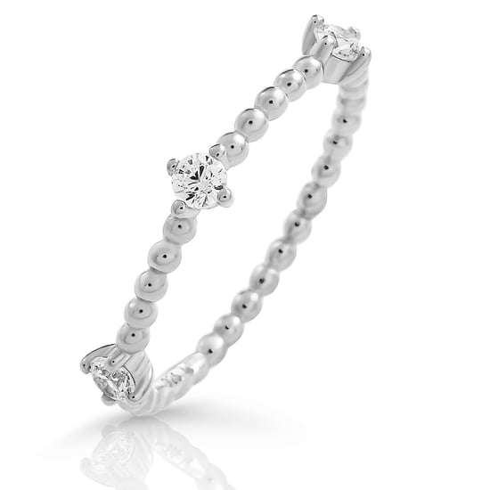 Orphelia „Sparkle“ Damen-Ring aus 925er Sterlingsilber – Silber ZR-7530 - Image 1