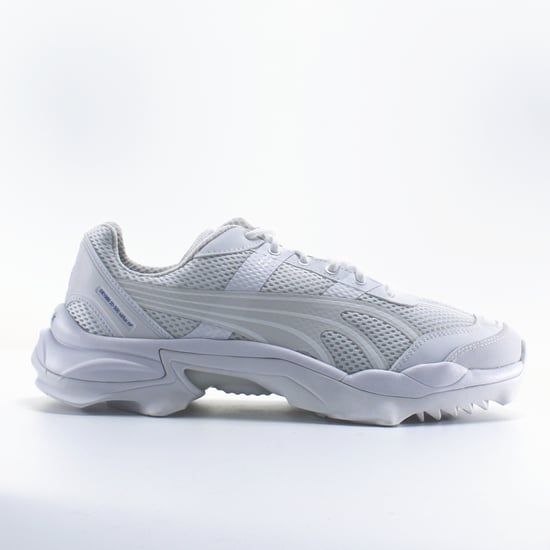 Puma Nitefox Crossin' White Textile Mens Lace Up Trainers 371499 02