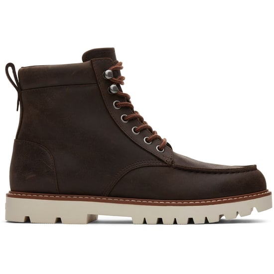 TOMS Palomar Leder Herren Stiefel Dunkelbraun - Image 5