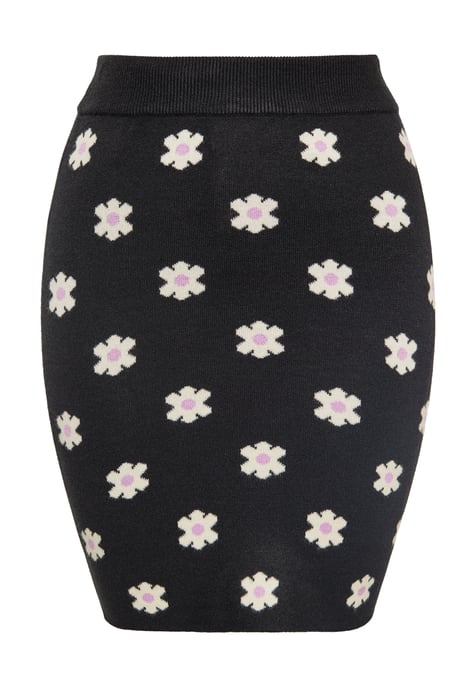 Mymo Felsen Damen SCHWARZ CREME LILA - Image 1