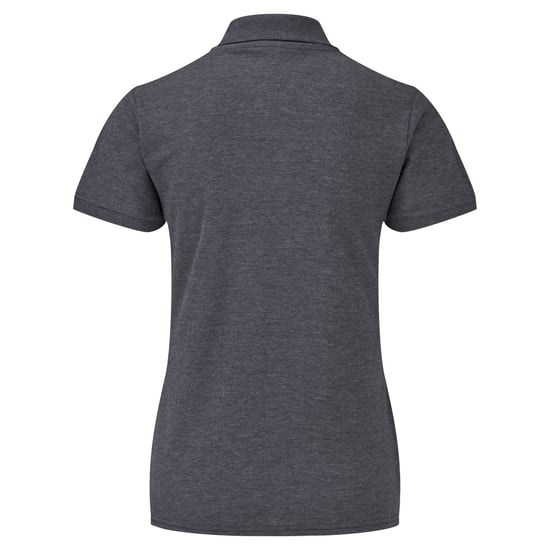 Fruit Of The Loom Womens Lady-Fit 65/35 Kurzarm-Poloshirt (Dark Heather) - Image 2