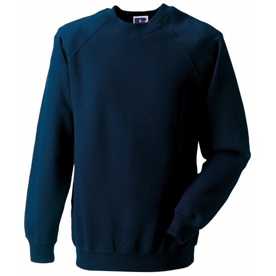 Russell - "Spotshield" Sweatshirt für Herren Raglanärmel (Dunkelblau) - Image 1