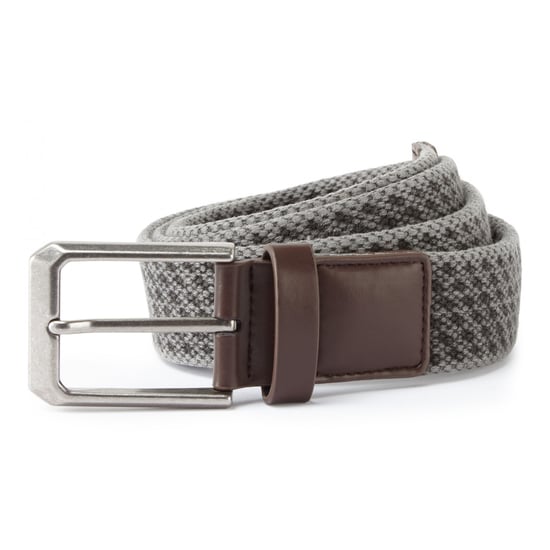 Asquith & Fox Mens Vintage Wash Canvas Belt (Slate)