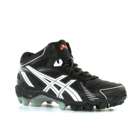 Asics Gel-Crossover 5 Turf Schwarz Weiß Synthetik Herren Sportschuhe - Image 2