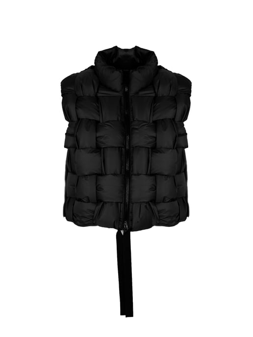 La Haine Inside Us Weste Down Vest Unisex Damen schwarz - Image 1