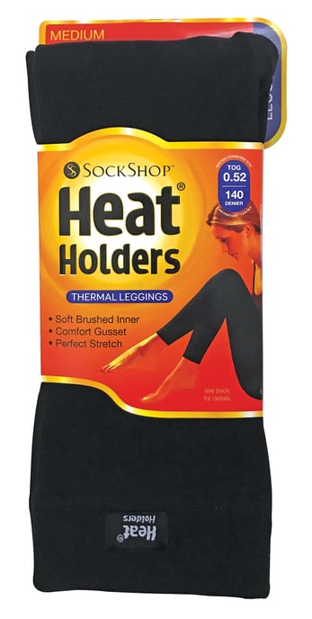 Heat Holders - Damen Dicke Winterfarbige Thermoleggings - Image 2