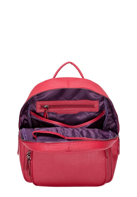 SAFFIANO LEATHER ZIP AROUND BACKPACK