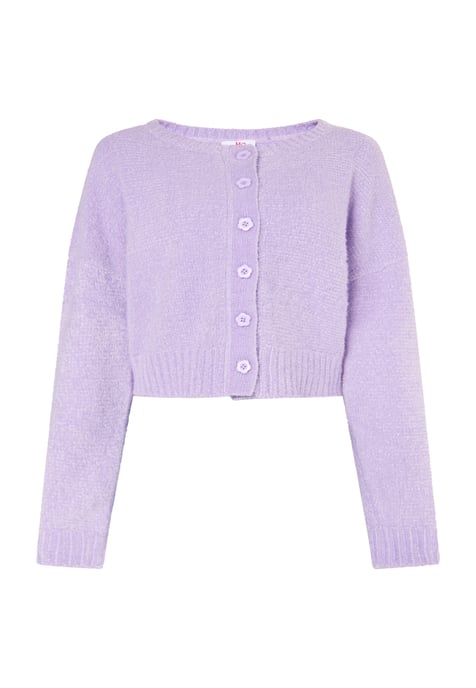 Mymo Strickcardigan Damen violett - Image 1