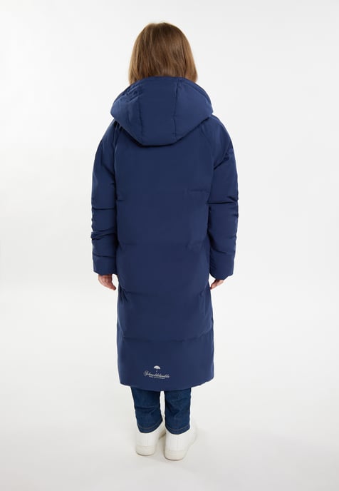 Schmuddelwedda Funktioneller Wintermantel Mädels Marine - Image 3