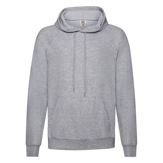 Fruit of the Loom - Sweatshirt mit Kapuze für Herren/Damen Unisex (Grau meliert) - Image 1