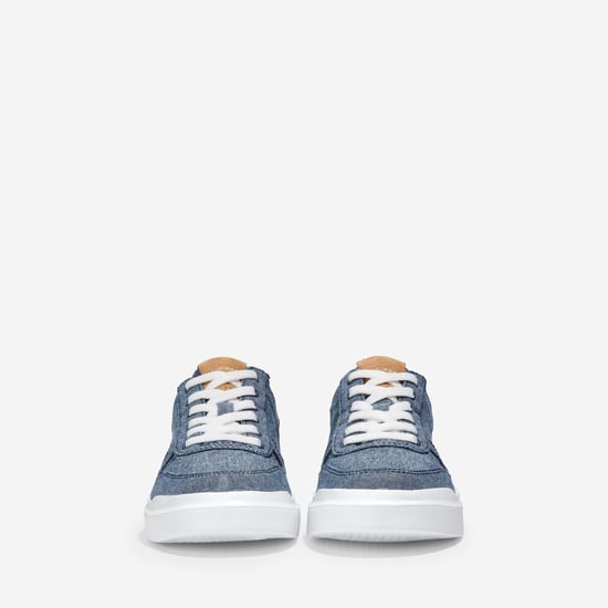 Cole Haan GrandPro Rally Canvas 100% Baumwolle Frauen Chambray/Wildleder/Optic Weiß Trainer - Image 3