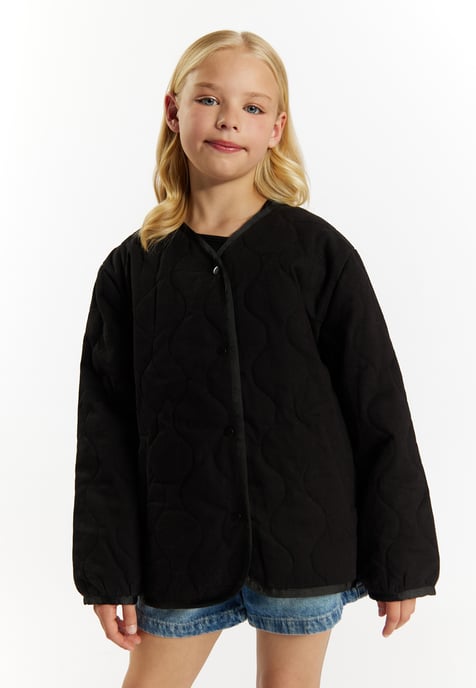 Dreimaster Steppjacke Mädchen Schwarz - Image 3