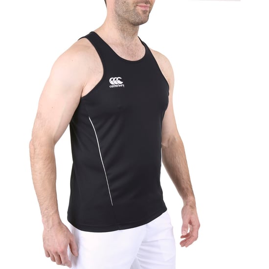 Canterbury Mens Team Dry Moisture Wicking Singlet Vest