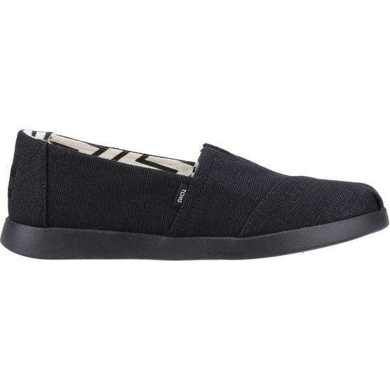 TOMS Alpargata Plus Damen Jute Espadrilles in Schwarz/Schwarz - Image 5