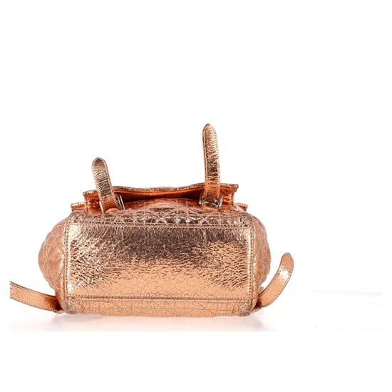Dior Stardust Rucksack aus goldfarbenem Leder - Image 4