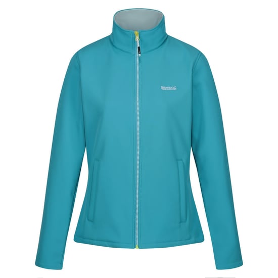 Regatta Womens/Ladies Connie V Softshell Walking Jacket (Tahoe Blue/Bleached Aqua)