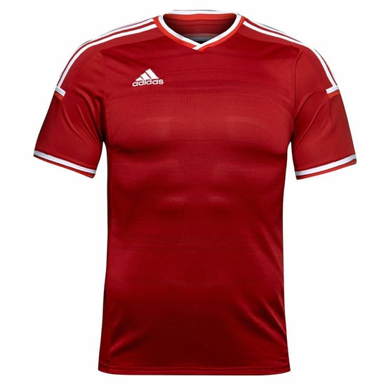 Adidas Condivo Mens Red Football T-Shirt
