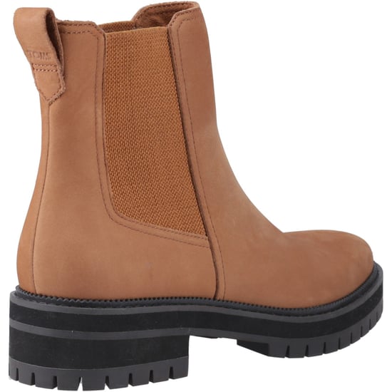 TOMS Bennet Leder Damen Stiefel Braun - Image 2