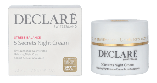 Declare Stressbalance 5 Secrets Night Cream. - Image 1