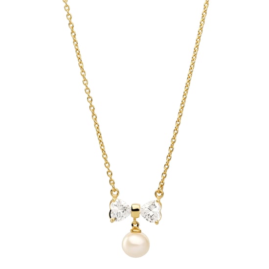 Orphelia „Sparkle“ Damenkette mit Anhänger aus 925er Sterlingsilber – Gold ZK-7512 - Image 1