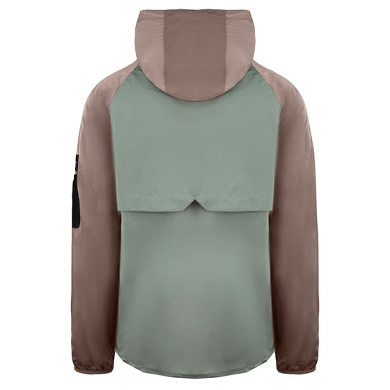 Nicce Long Sleeve Hooded Dusty Pink Mens Rain Jacket Type 9-21 211 1 01 05 0332