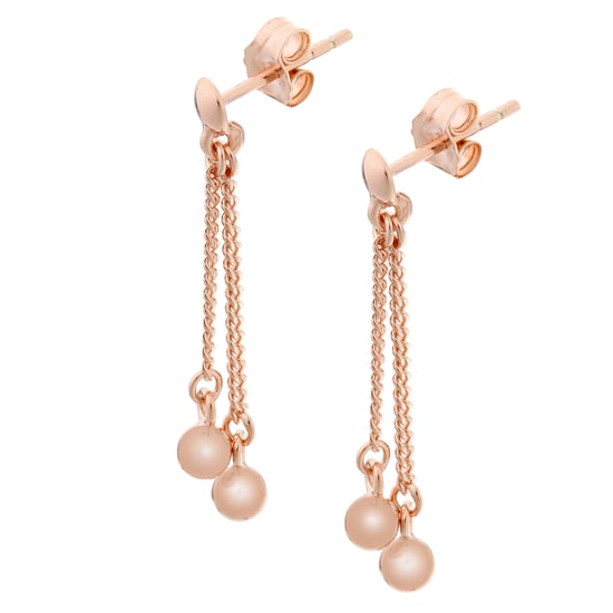 Orphelia 'Tove' Tropfenohrringe aus 925er Sterlingsilber für Damen - Rosé ZO-7013/1 - Image 1