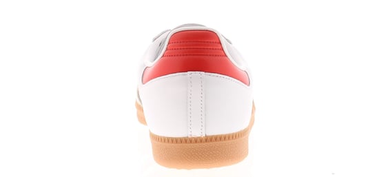 Adidas Originals Mens Trainers Samba OG Leather Lace Up red - Image 4