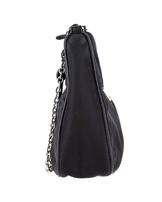 Prada Re-Edition 2005 Re-Nylon Mini Bag aus schwarzem Nylon - Image 2