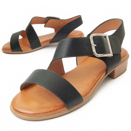 Montevita Heel Sandal Amera In Black