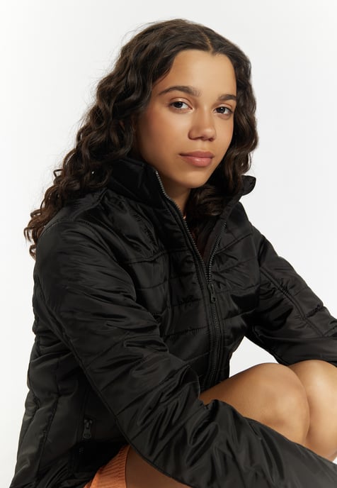 Mymo Leicht wattierte Jacke Damen schwarz - Image 5