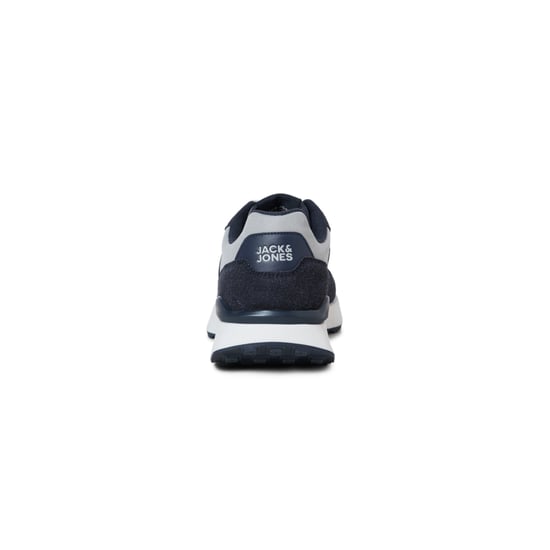 Herren-Turnschuhe Boston Combo von der Marke Jack & Jones. Der Schuh ist aus hochwertigem Kunstleder und Textil gefertigt.  Marke: Jack & JonesModellname: Boston ComboKategorie: HerrenschuheMaterialien: Kunstleder, TextilFarbe: marineblau - Image 6