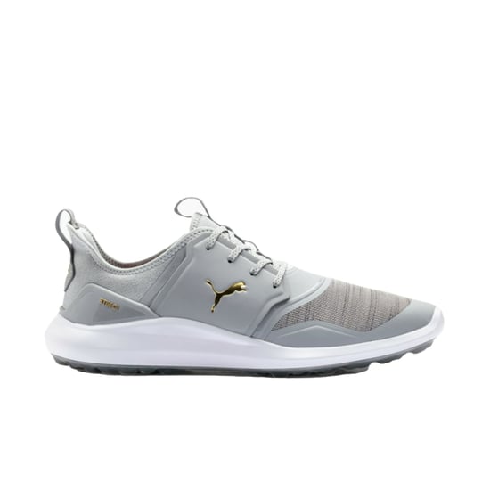 PUMA Ignite NXT Golf Lace-Up Grey Synthetic Mens Trainers 192225 03