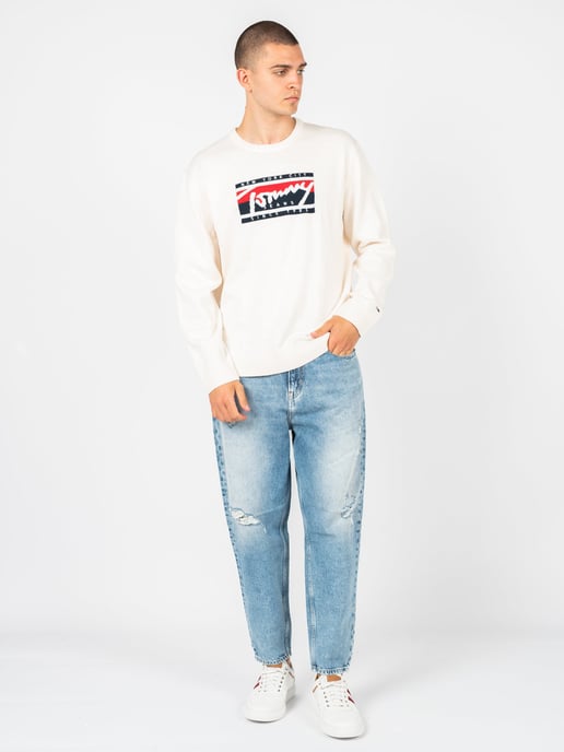 Tommy Jeans Pullover Men's White