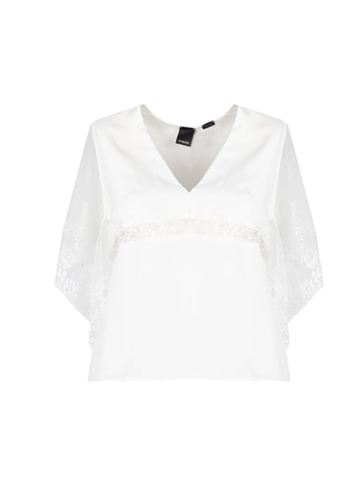 Pinko Top Tama Damen weiß - Image 1