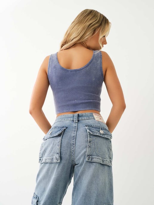 Low Slung Baggy Cargo Big T in Nominated