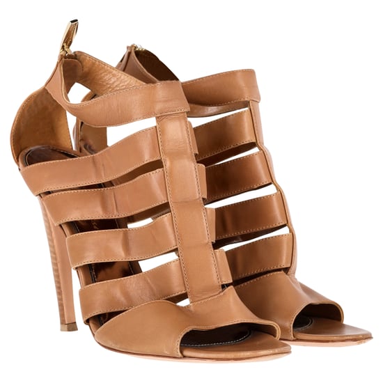 Gianvito Rossi Gladiator High Heel Sandalen aus braunem Leder - Image 4