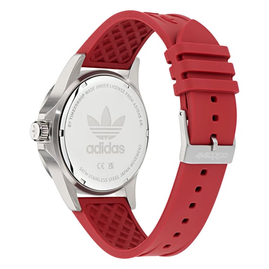 Adidas Originals Expression One Unisex Rote Uhr AOFH24513 - Image 3