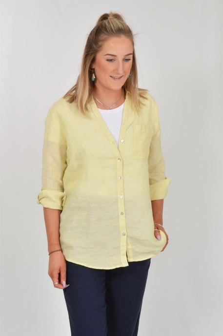 Oversized Linen Shirt